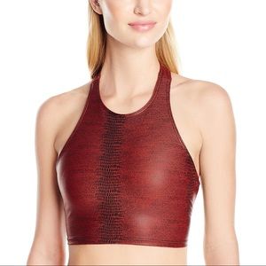 ONZIE Peek-A-Boo Racer Bra